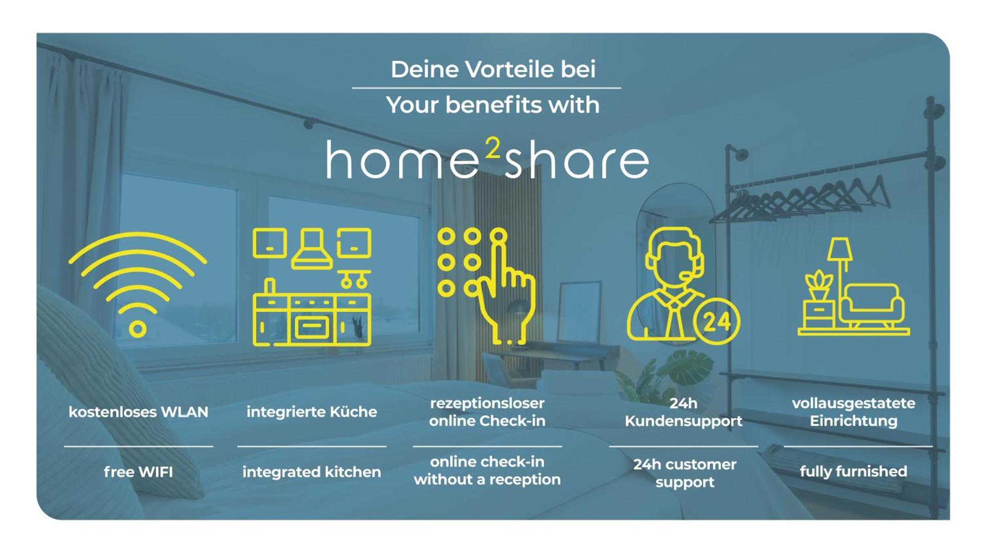 Stilvolle In I Home2share Bonn